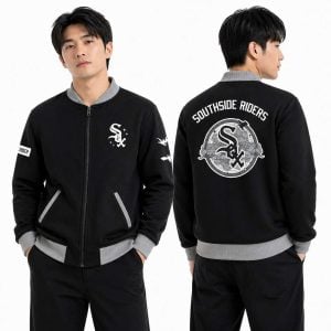 2026 White Sox Fourth Wing Night Bomber Jacket Giveaway1