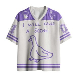 Stupid Goose Funny Japan Retro Mesh Jersey