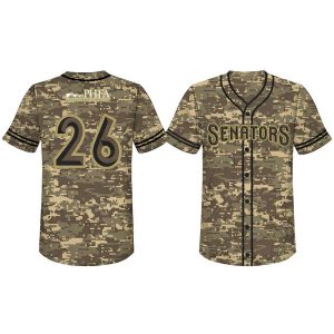 2026 Harrisburg Senators Camo Youth Jersey Giveaway