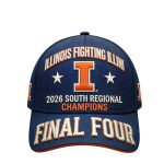 Illinois 2026 South Regional Champions Final Four Hat