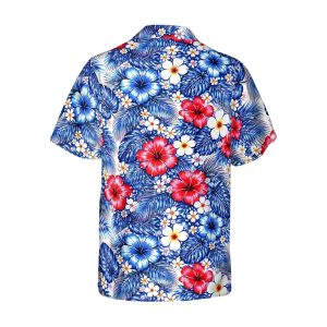 America 250 Years Anniversary Floral Aloha Hawaiian Shirt2