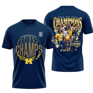 2026 Michigan Mens Basketball National Champions Shirt