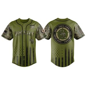 2026 Rockies Military Appreciation Night America 250th Jersey