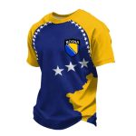 Men's Bosno ZMAJEVI Football Lover Printed T-shirt