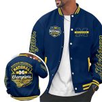 Michigan 2026 Men's Basketball National Champions Varsity Jacket