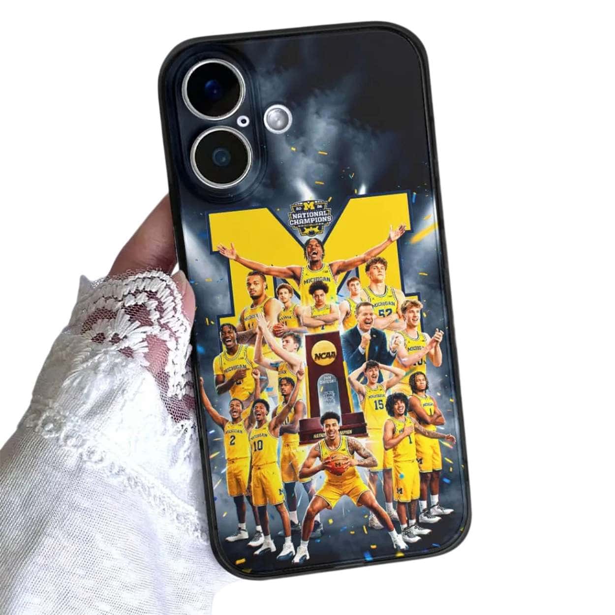 Michigan 2026 Men’s Basketball National Champs Phone Case Michigan 2026 Men’s Basketball National Champs Phone Case