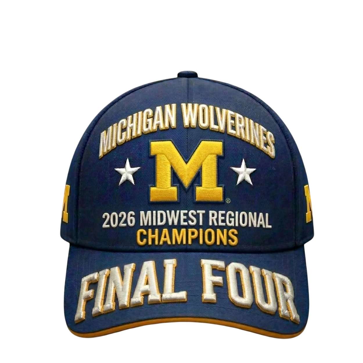 Michigan 2026 Midwest Regional Champions Final Four Hat Michigan 2026 Midwest Regional Champions Final Four Hat