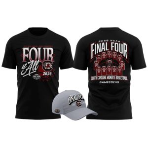 Gamecocks 2026 Womens Basketball Tournament March Madness Final Four Shirt