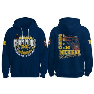 Michigan Mens Basketball 2026 National Champions Hoodie