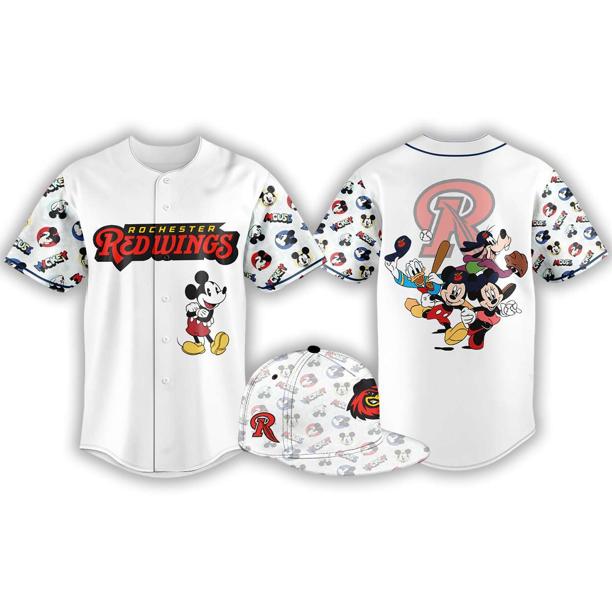 Red Wings Mickey Mouse Night 2026 Jersey Red Wings Mickey Mouse Night 2026 Jersey