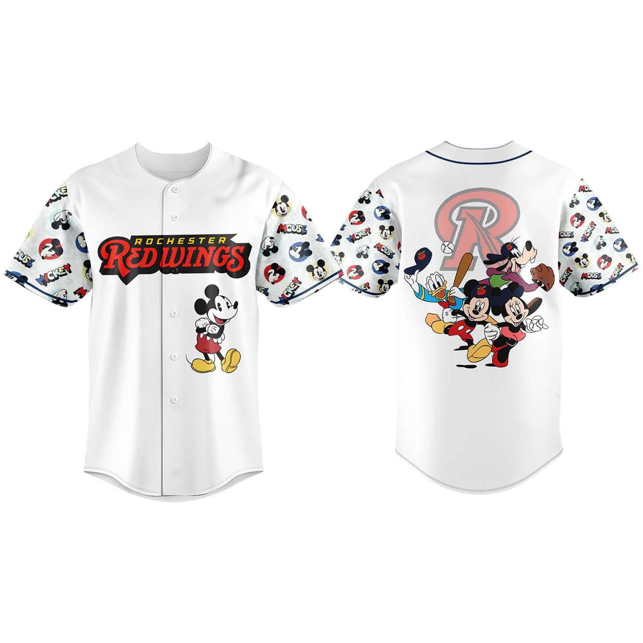 Red Wings Mickey Mouse Night 2026 Jersey Red Wings Mickey Mouse Night 2026 Jersey