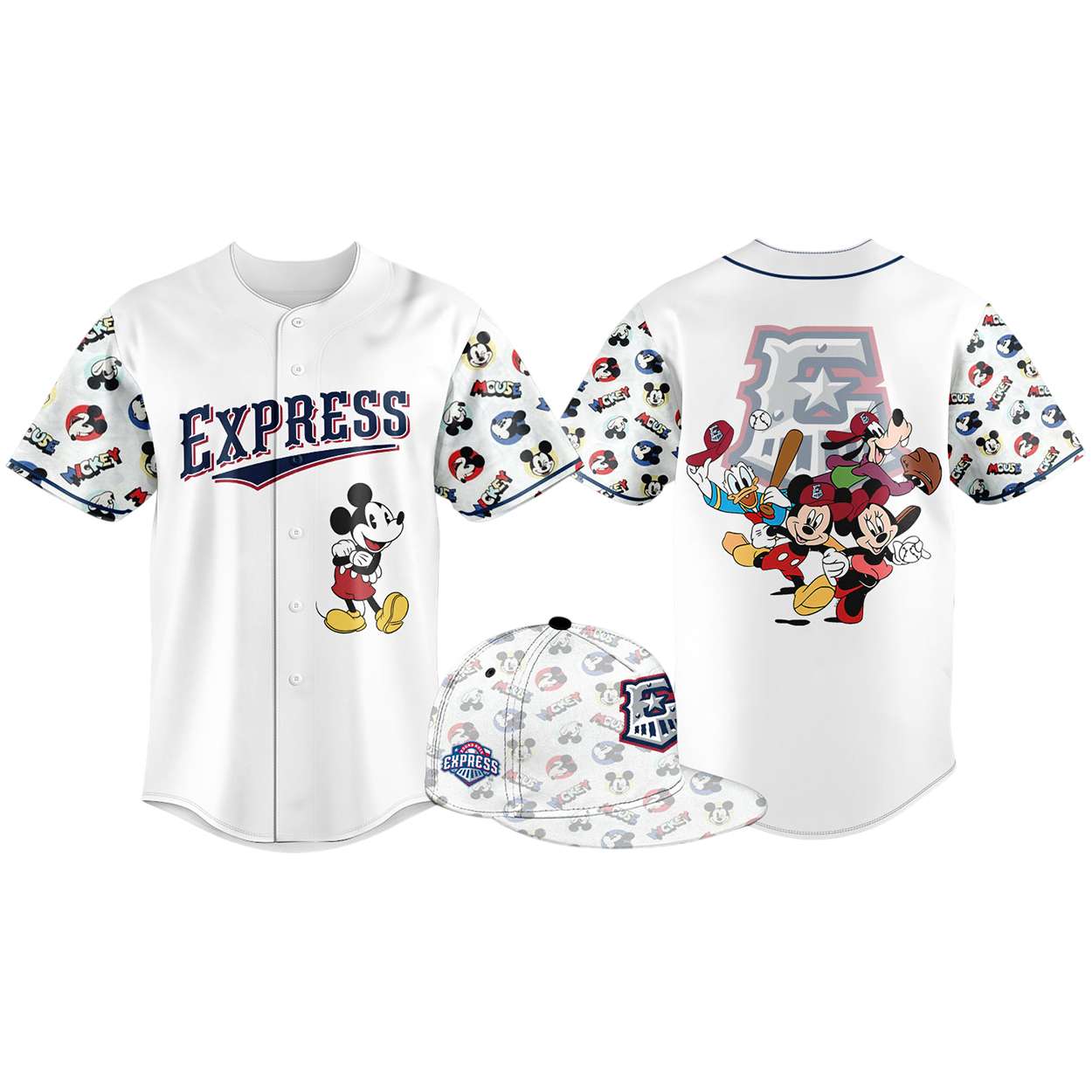 Round Rock Express Mickey And Friend 2026 Jersey Round Rock Express Mickey And Friend 2026 Jersey
