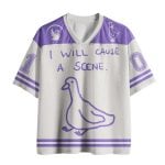 Stupid Goose Funny Japan Retro Mesh Jersey