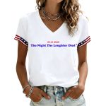 The Night The Laughter Died V-Neck Short-Sleeved T-Shirt