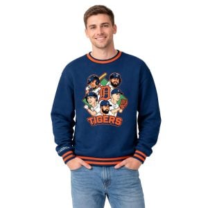 2026 Tigers Caricature Crewneck Giveaway1