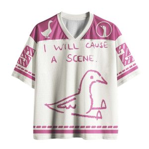 I Will Cause A Scene Goose Mesh Jersey