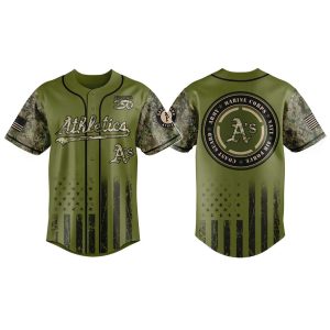 2026 Athletics Military Appreciation Night America 250th Jersey