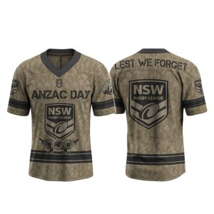 2026 Wales Blues x Anzac Day Never Forget History Jersey