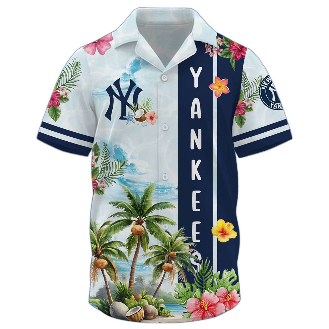 Yankees Collection Summer Aloha 2026 Hawaiian Shirt Yankees Collection Summer Aloha 2026 Hawaiian Shirt