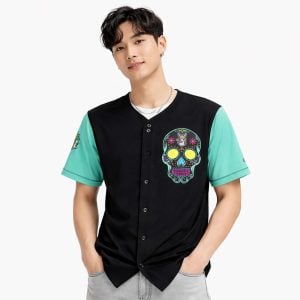 2026 Hickory Crawdads Llamas de Hickory Sugar Skull Jersey Giveaway1