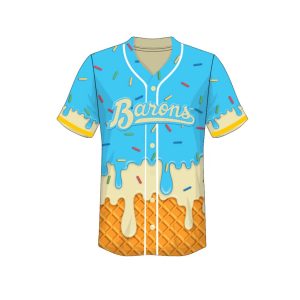 2026 Birmingham Barons Youth Ice Cream Jersey Giveaway