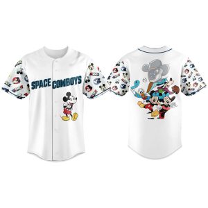 Sugar Land Space Cowboys Mickey And Friend 2026 Jersey1