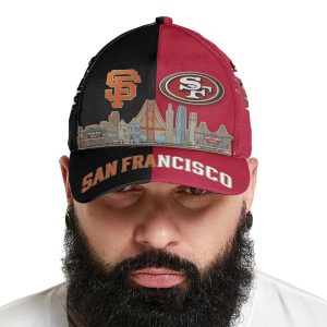Giants x 49ers Skyline Classic Cap 3 Giants x 49ers Skyline Classic Cap3