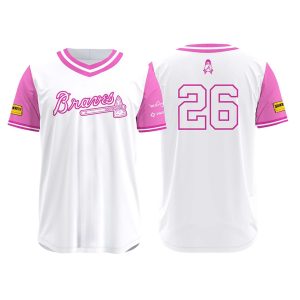 2026 Braves Breast Cancer Awareness Day Jersey Giveaway