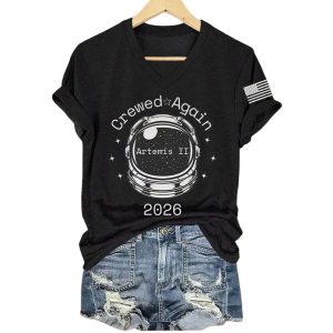 Artemis II Crewed Again Shirt1