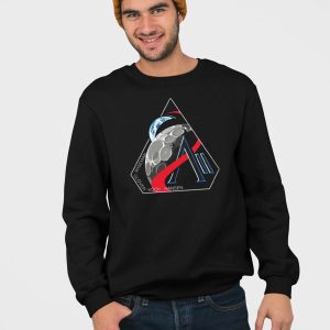Artemis II Koch Glover Wiseman Hansen Print Crew Neck T Shirt 4