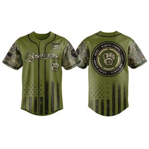2026 Brewers Military Appreciation Night America 250th Jersey