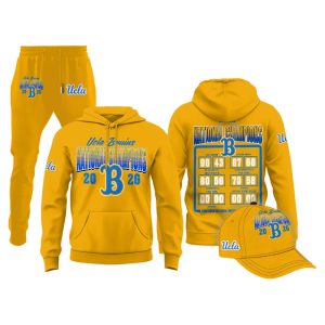 UCLA Bruins 2026 Womens Basketball National Champions Hoodie Joggers Cap1