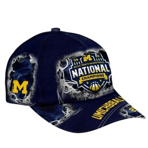 Michigan 2026 Men's Basketball National Champs Classic Cap 1 Michigan 2026 Mens Basketball National Champs Classic Cap1