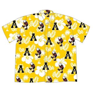 2026 Hickory Crawdads App State Night Hawaiian Shirt Giveaway
