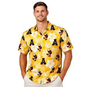 2026 Hickory Crawdads App State Night Hawaiian Shirt Giveaway1