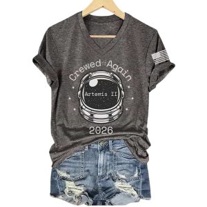 Artemis II Crewed Again Shirt3