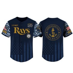 2026 Rays US Navy Appreciation America 250th Baseball Jersey