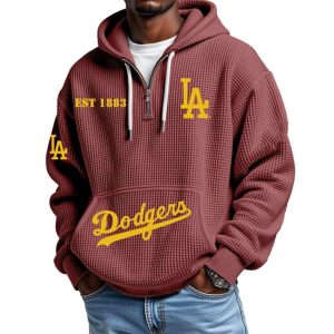 2026 Orioles Est 1883 Gold Waffle Zip Hoodie2