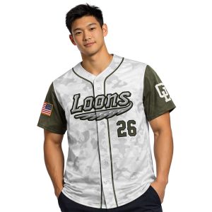 2026 Great Lakes Loons Armed Forces Weekend Jersey Giveaway1