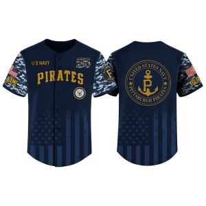 2026 Pirates US Navy Appreciation America 250th Baseball Jersey