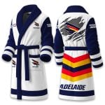 2026 Personalized Adelaide Football Fleece Bathrobe