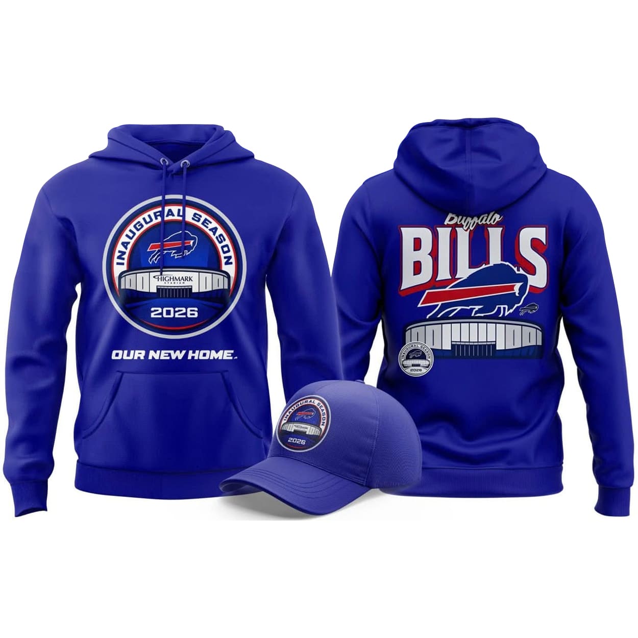 Bills Highmark Stadium Inaugural Season 2026 Our New Home Hoodie Bills Highmark Stadium Inaugural Season 2026 Our New Home Hoodie