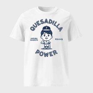 Blue Jays Kazuma Okamoto Quesadilla Power Shirt 1