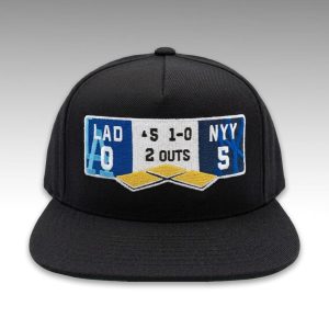 Yankees Vs Dodgers World Series Game 5 Scoreboard Hat (2)