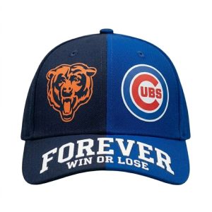 Bears x Cubs Forever Win Or Lose Classic Cap