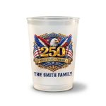 Personalized America 250th Anniversary Custom Party Cups