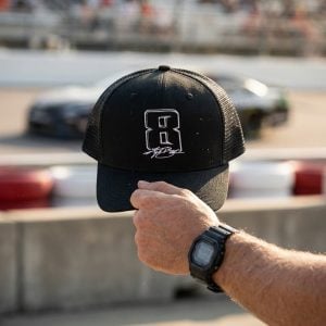 Kyle Busch Black 8 Memorial Hat (3)