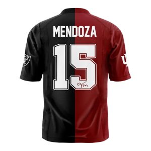 Fernando Mendoza Heisman Indiana And Raiders Jersey2