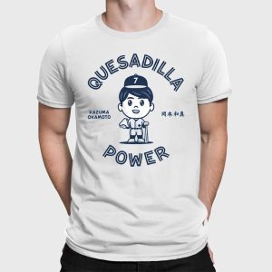 Blue Jays Kazuma Okamoto Quesadilla Power Shirt 2