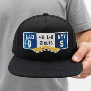 Yankees Vs Dodgers World Series Game 5 Scoreboard Hat (1)